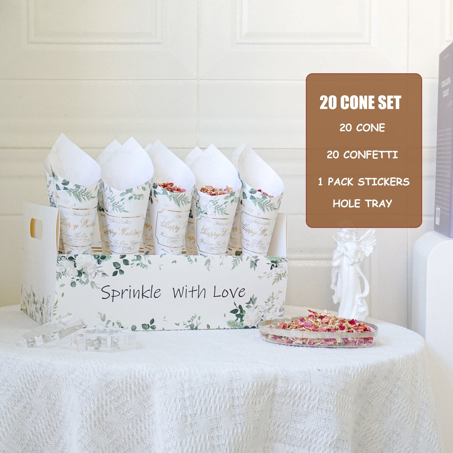 Biodegradable Wedding Dried Flower Confetti