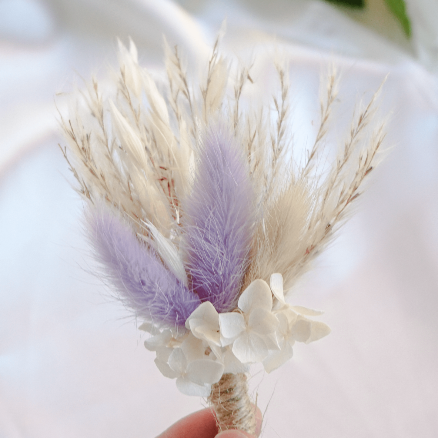 Elegant Dried Flower Boutonniere