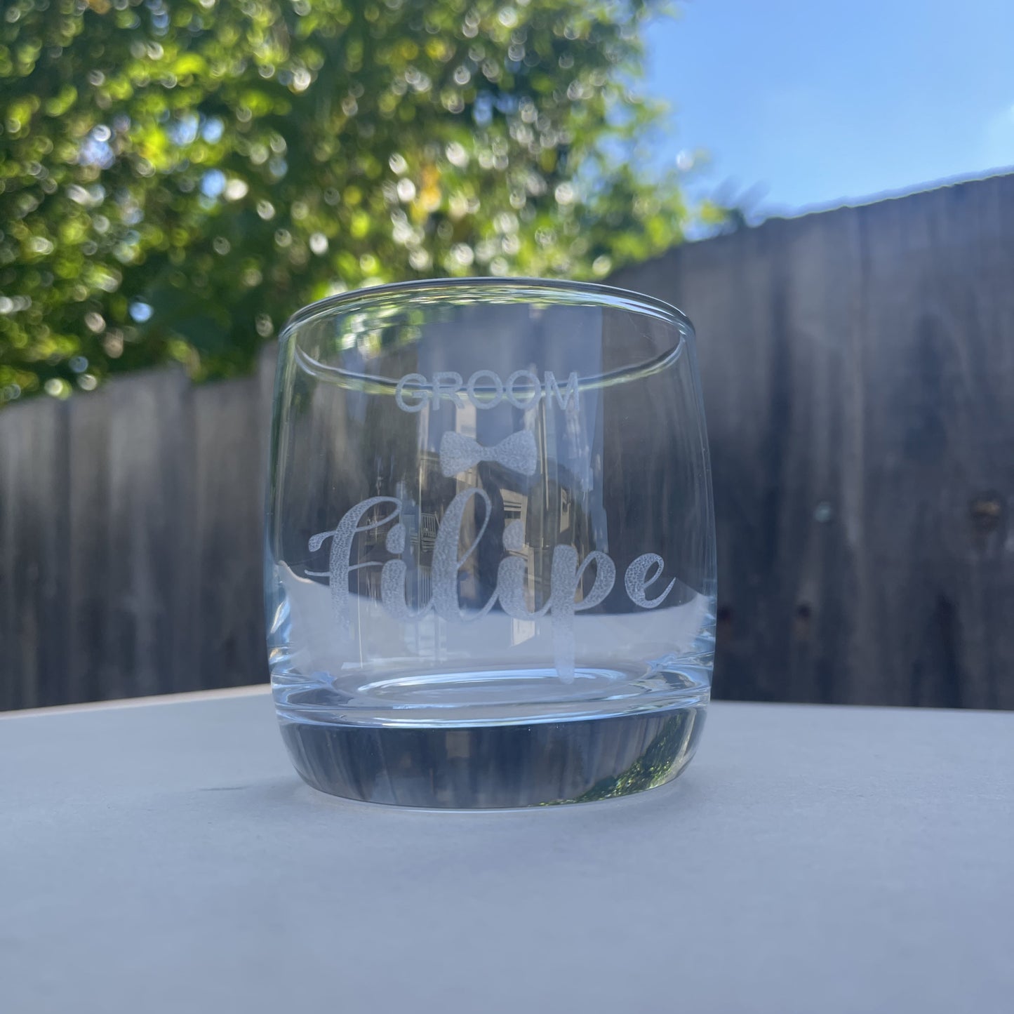 Engraved_Groomsman_Tumbler_Glass
