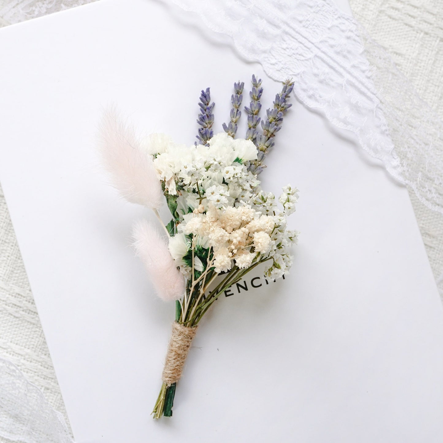 White Magnolia & Hydrangea Bouquet