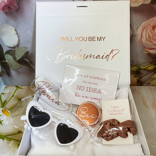 Bridesmaid/Maid of Honour Proposal Gift Box