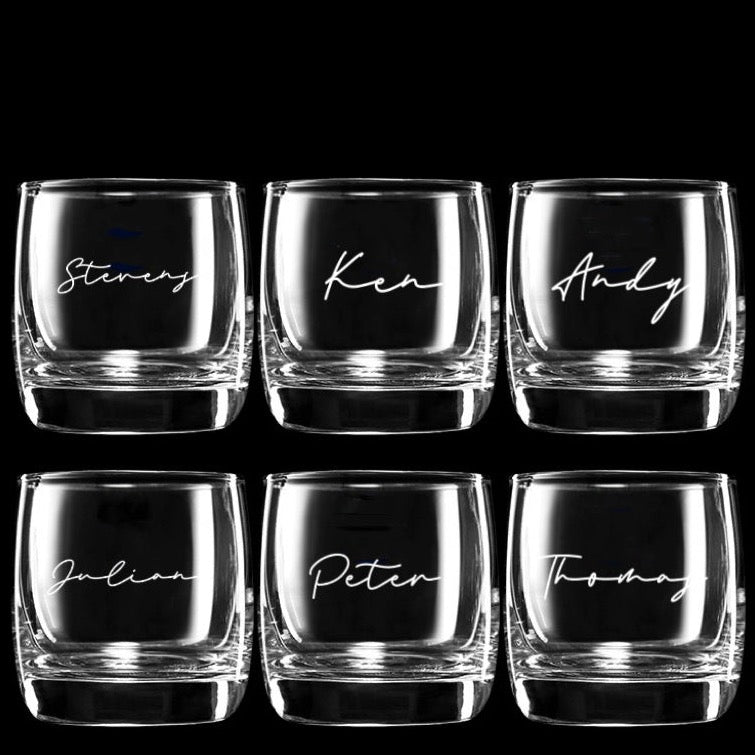 Engraved Tumbler Glass | 310ML