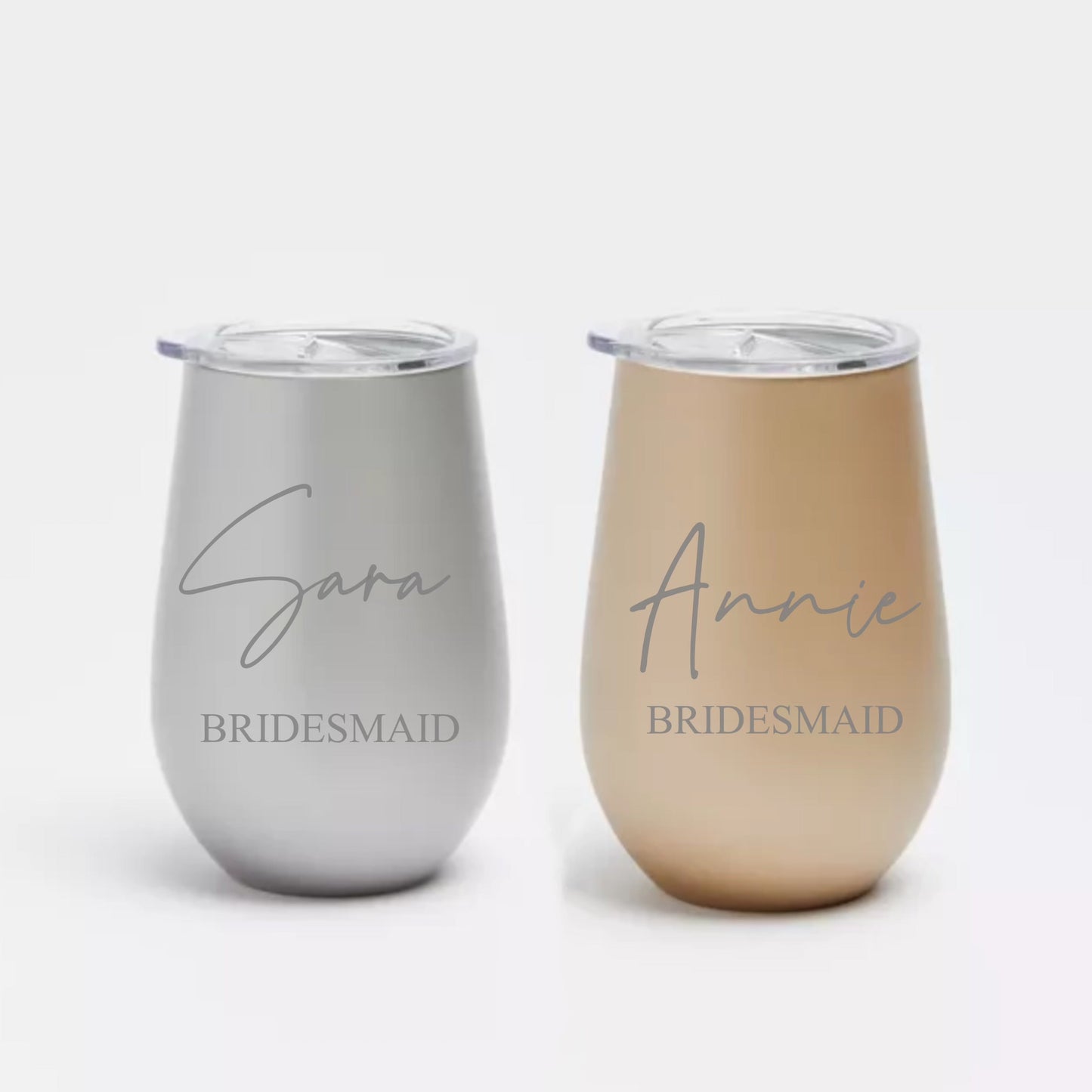 Engraved Reusable Travel Tumbler