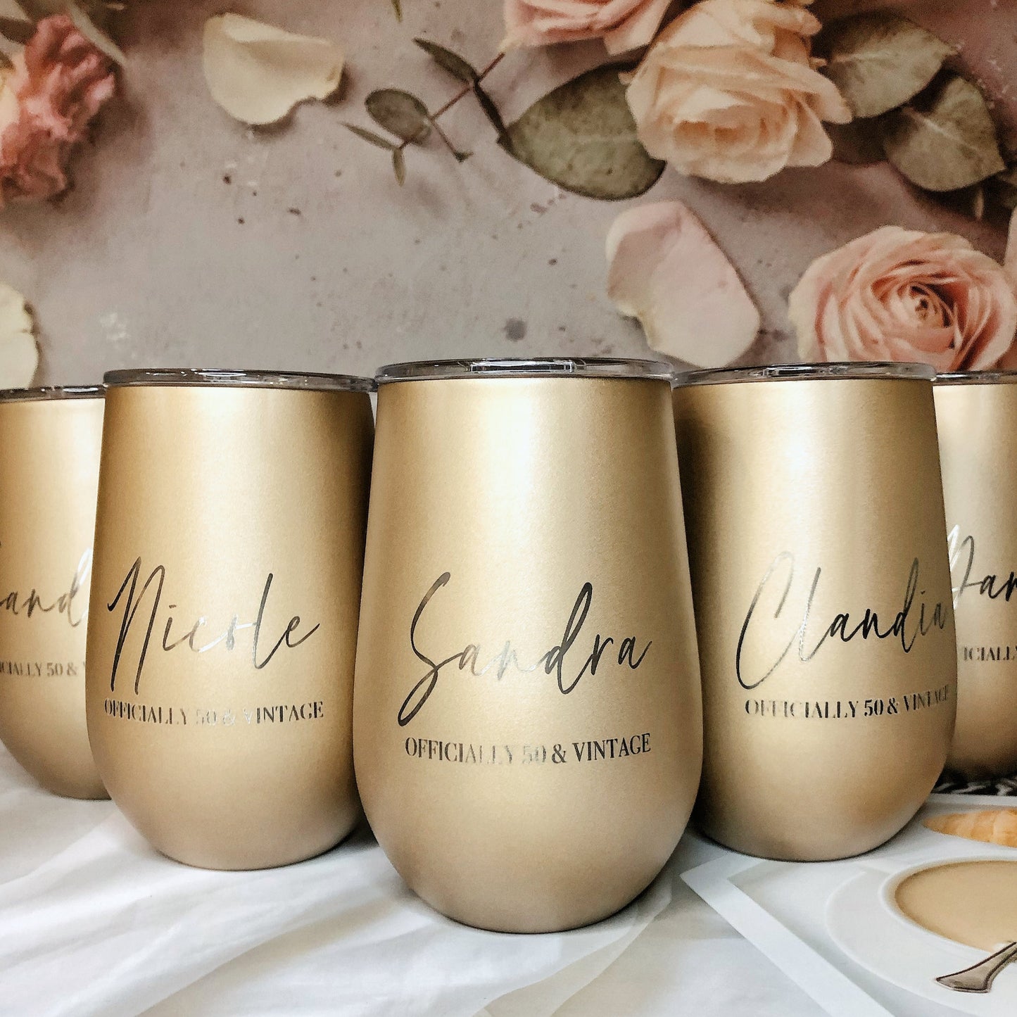 Engraved Reusable Travel Tumbler