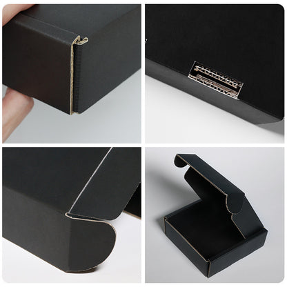 Discover sleek black airplane packaging boxes, perfect for wedding proposals or small business packaging solutions, combining elegance and functionality for any occasion.