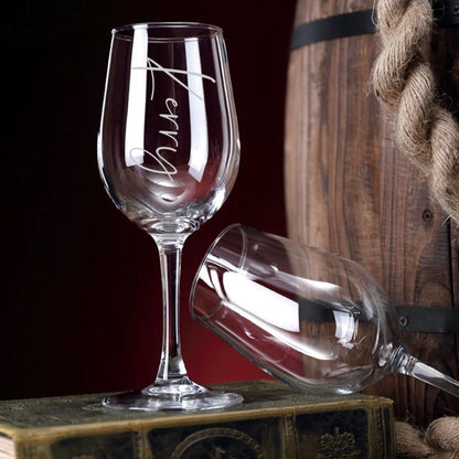 Engraved Wine Glasses