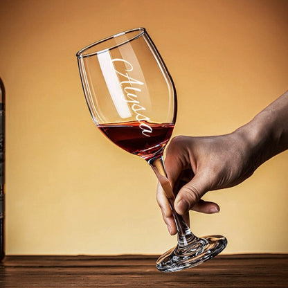 Engraved Wine Glasses For Couple