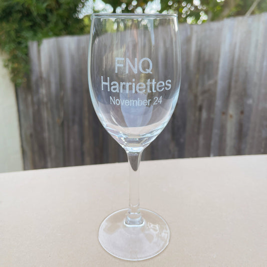 Engraved Wine Glasses For Corporate