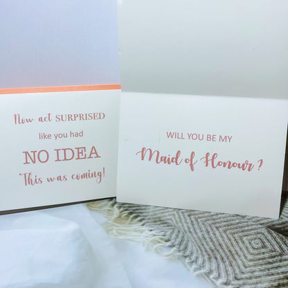 Bridesmaid/Maid of Honour Proposal Gift Box