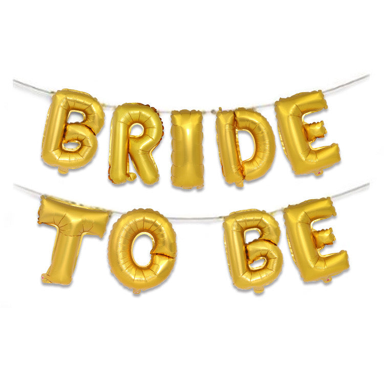 Bride to be balloons 