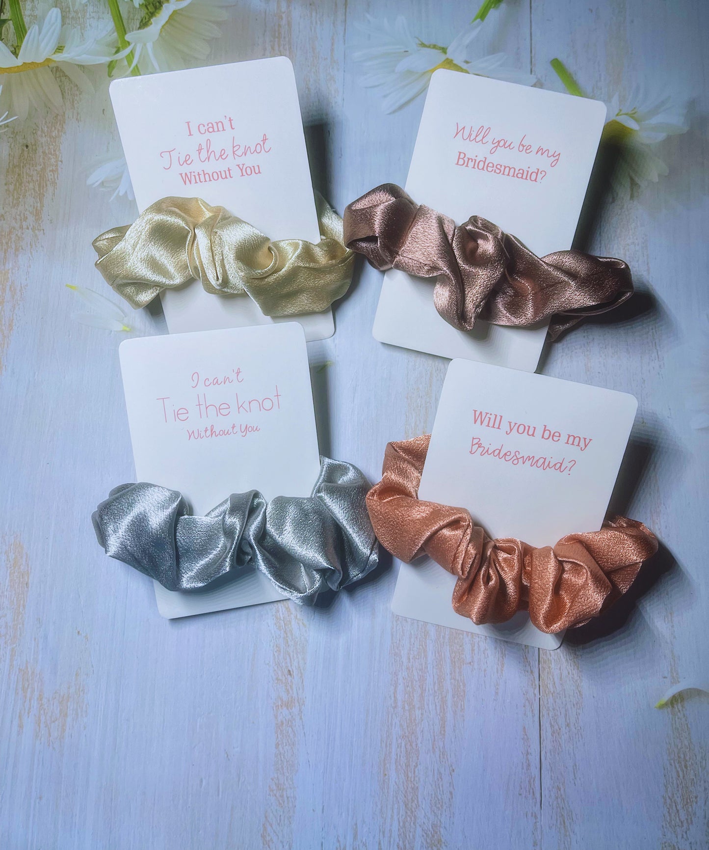 Scrunchies with Gift Card