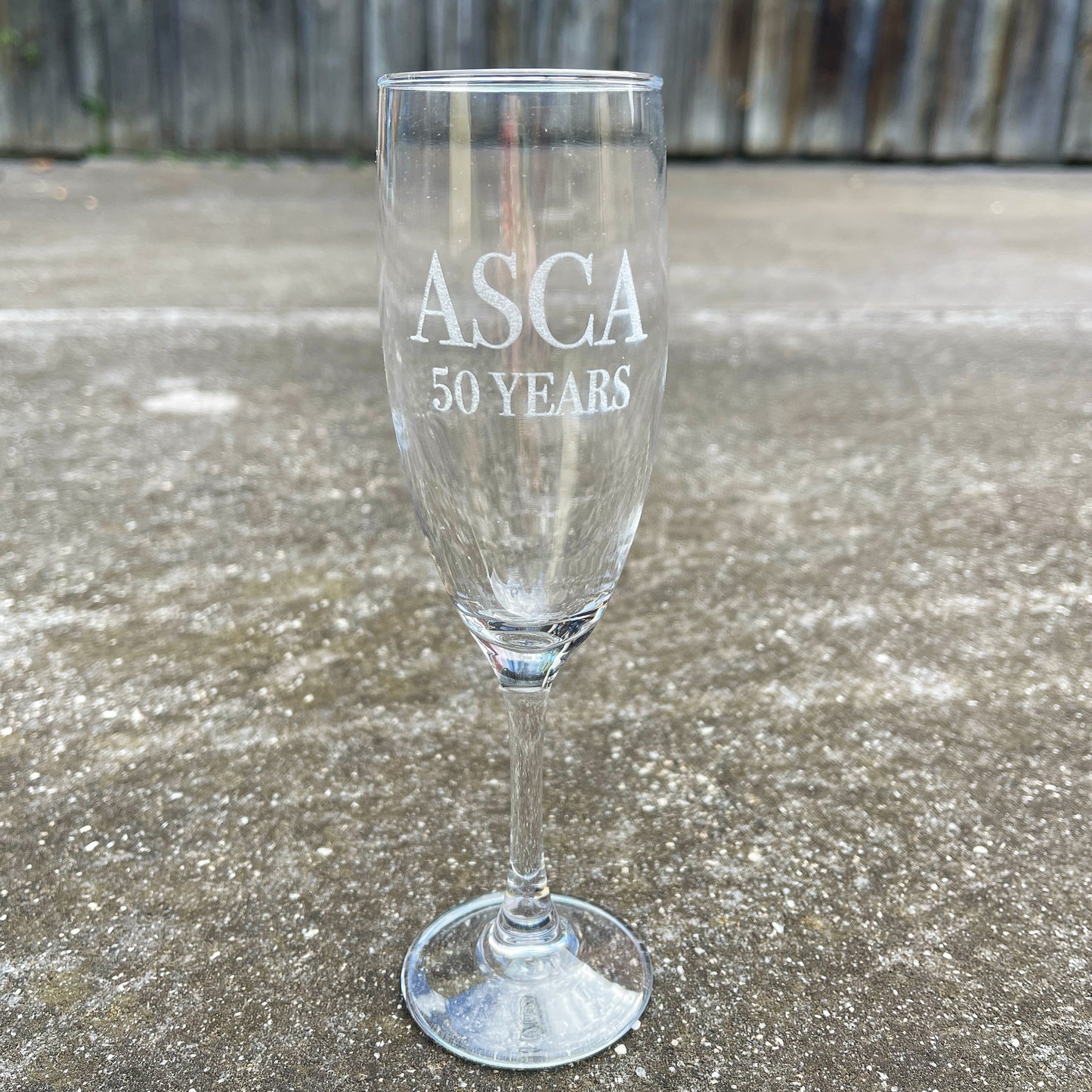 Engraved Champagne Flute For Corporate