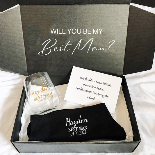 Best Man/Groomsmen's Gift Box