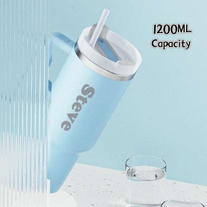 Experience sustainable elegance with our engraved travel straw mug. Enjoy eco-friendly sips on the go with a personalized touch.