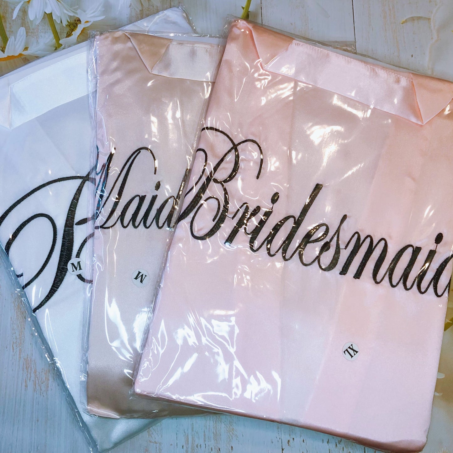 Embroidered Wedding Robes