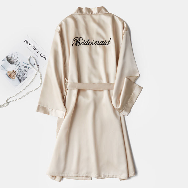 Embroidered Wedding Robes