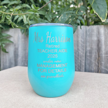 engraved tumbler