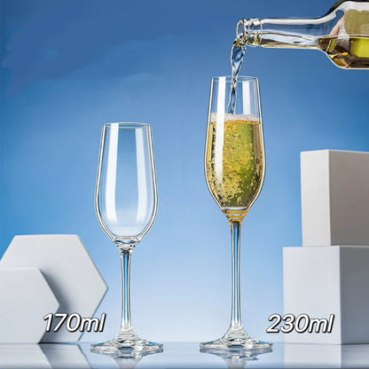 Valentine's Day Engraved Champagne Flute