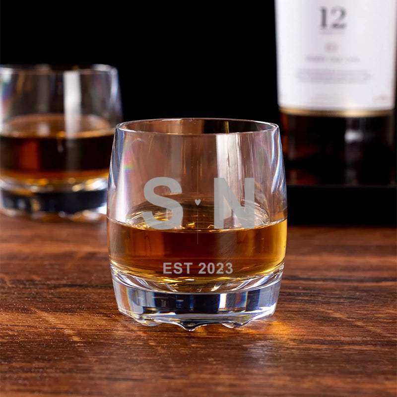 Valentine’s Day Whisky Glasses