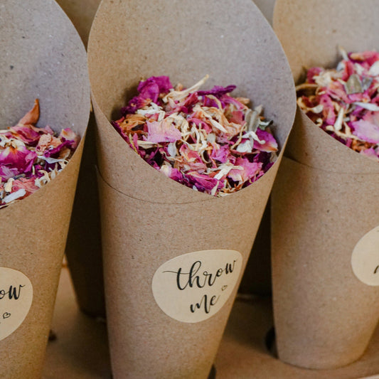Biodegradable Wedding Dried Flower Confetti