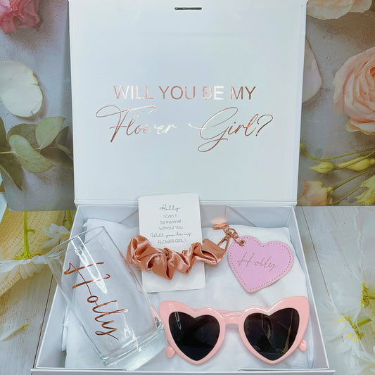 Flower Girl Proposal Gift Box