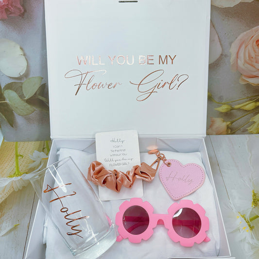 Flower Girl Proposal Gift Box