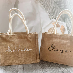 Jute Shopping Bag | Tote Gift Bag | Eco Bravo UK