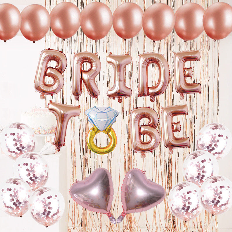 Bride to be balloons 