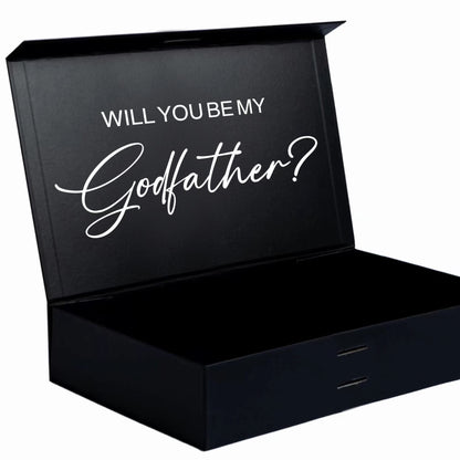 Will you be my godfather? Proposal gift box