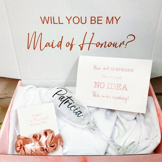 Bridesmaid/Maid of Honour Proposal Gift Box