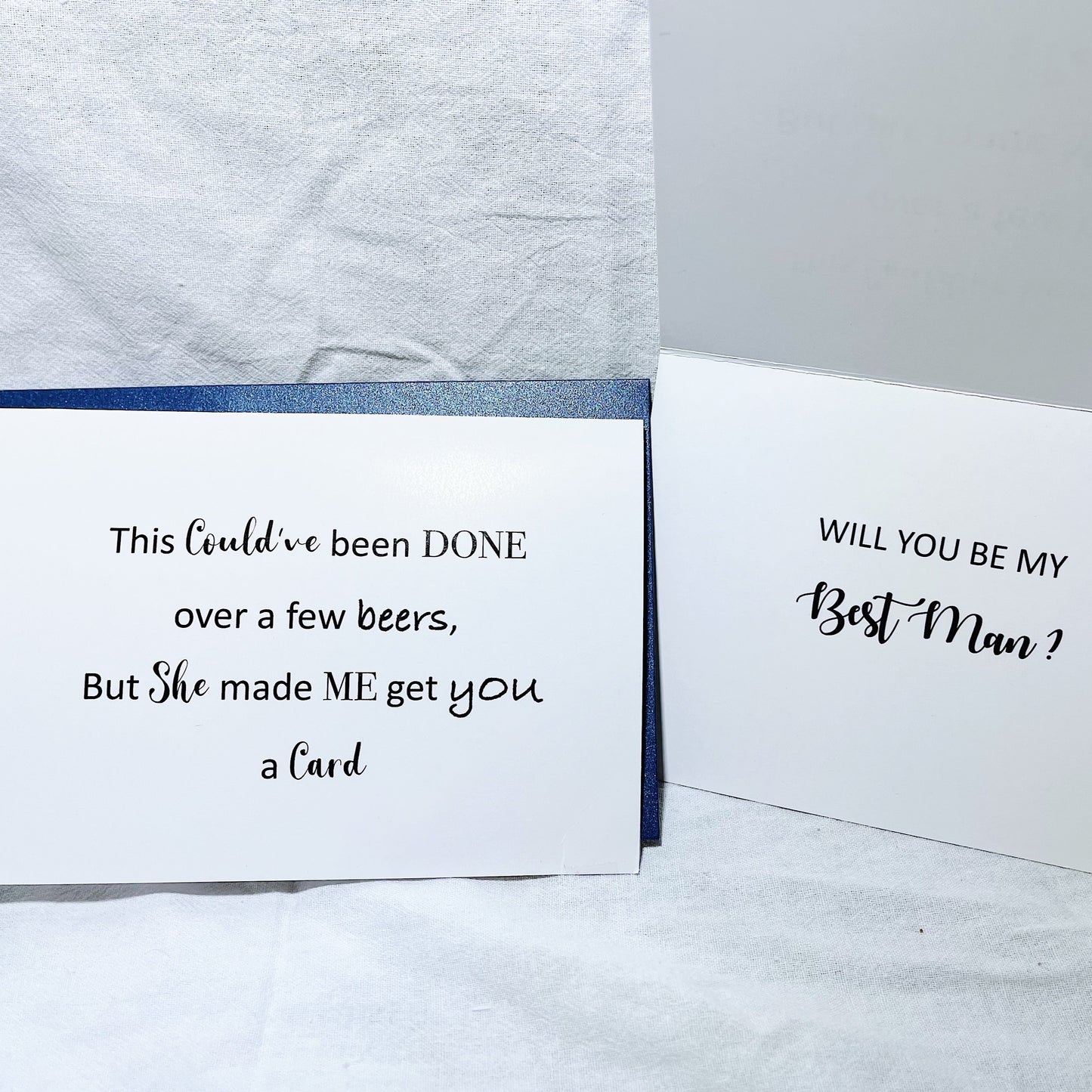 Groomsmen/ Best Man proposal card