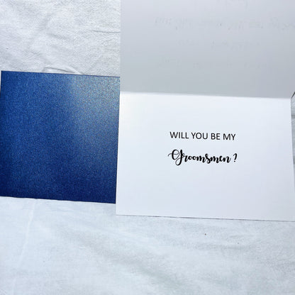 Groomsmen/ Best Man proposal card