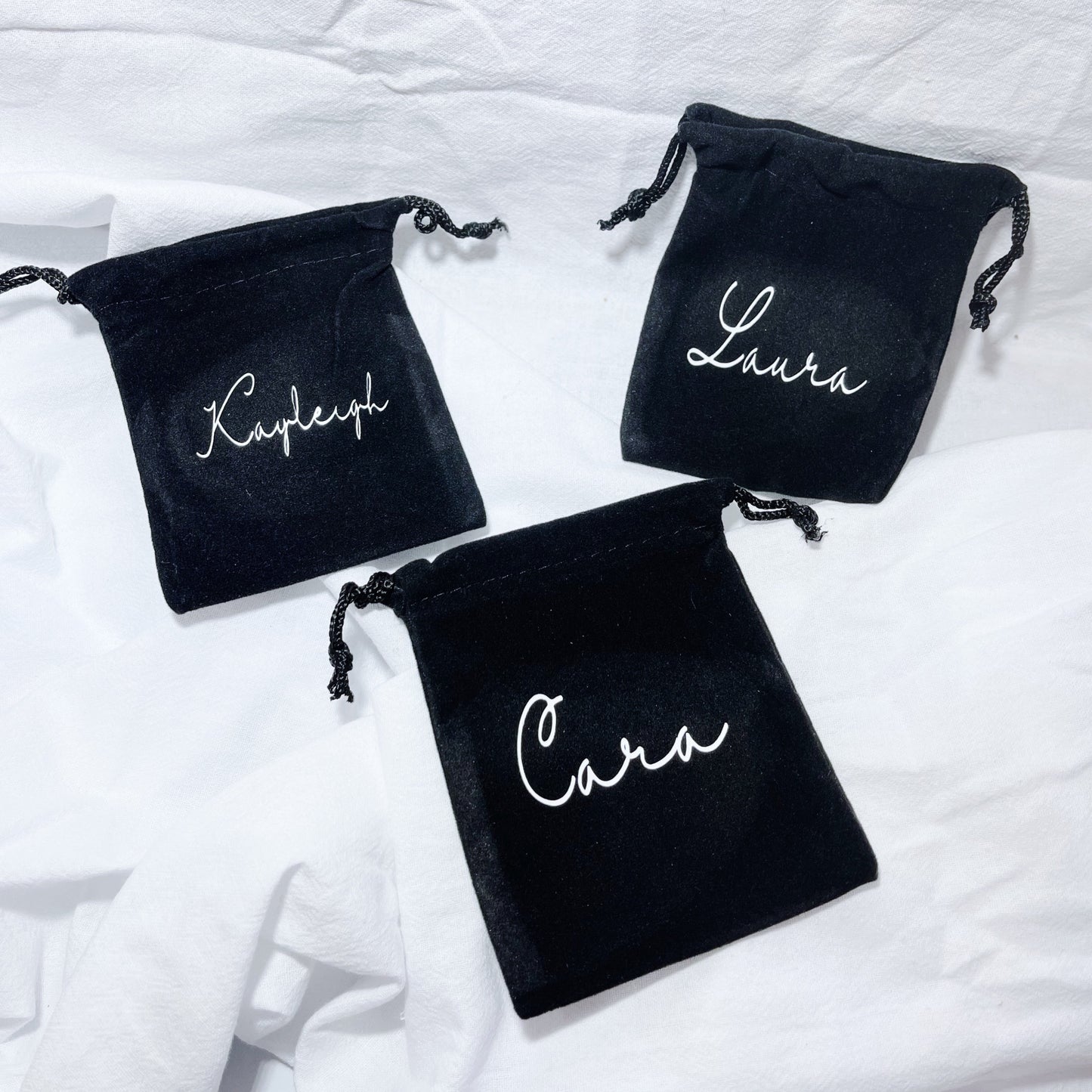 Personalised Jewellery Pouches