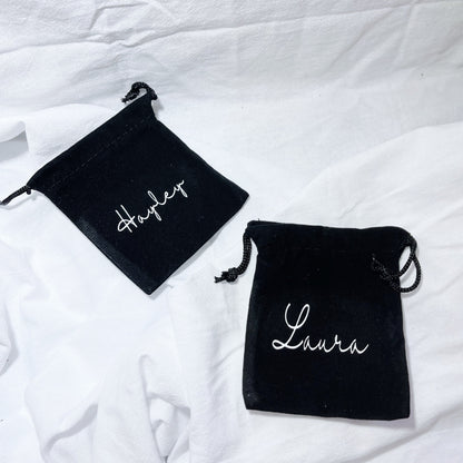 Personalised Jewellery Pouches